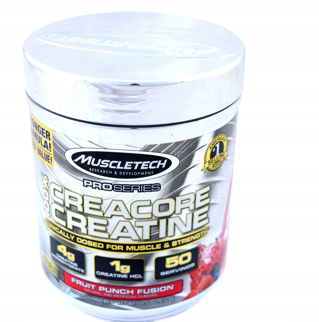 MuscleTech Creacore Creatine 326g HCL STACK 50serv