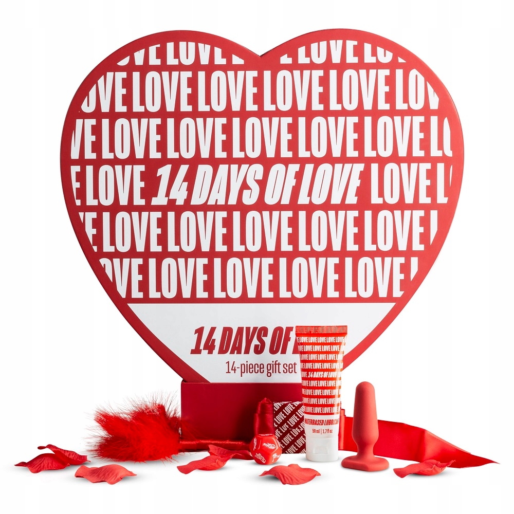 14-Days of Love Gift Set erotyczny zestaw prezentu