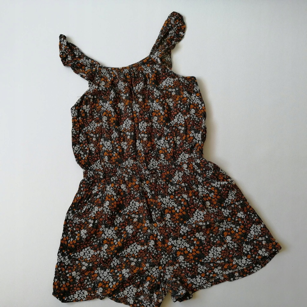 NEXT kombinezon PLAYSUIT w kwiatki 12L/152 WYPRZ