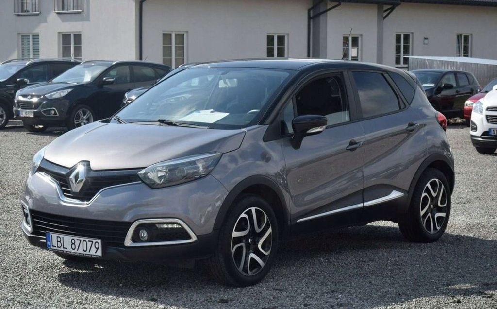 Renault Captur 0.9B 2017r 78 Tys km Navi Oryginal Lakier 2 Kpl Kol Sprowad
