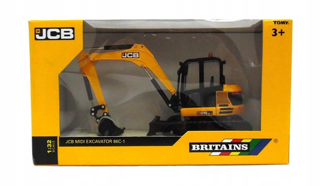 Britains JCB 86C-1 koparka budowlana 43013 TOMY