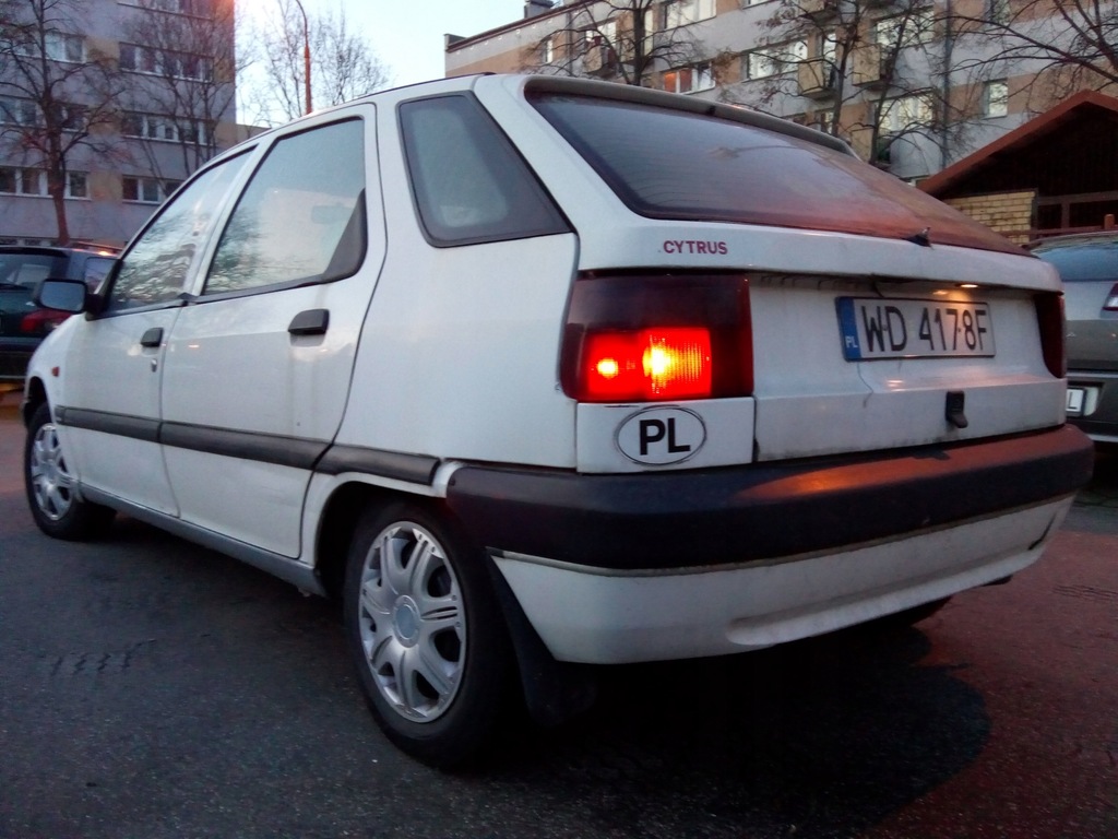 Citroen zx 1.9 D 8947410351 oficjalne archiwum Allegro