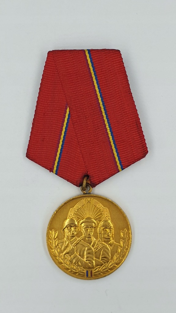 Rumunia Złoty Medal Odwagi Żołnierskiej 1959 r.