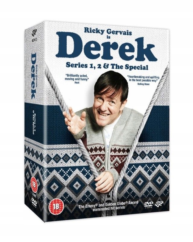 Derek [4 DVD] Sezony 1-2 + Specials /Komplet/