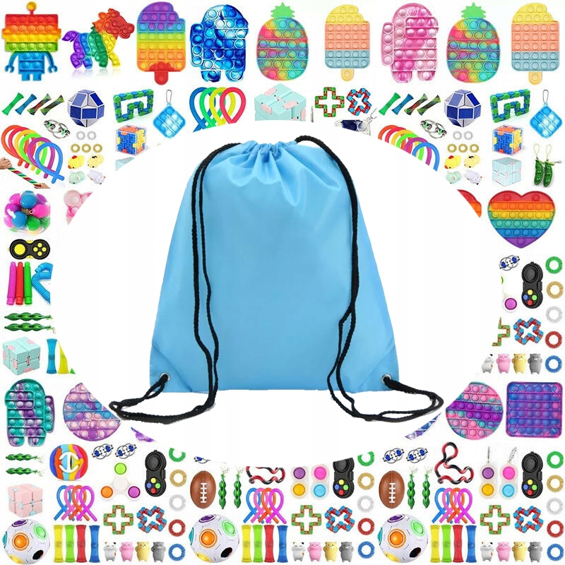 MYSTERY BAG ZESTAW FIDGET TOYS POP IT ANTYSTRESOWE 11162920085