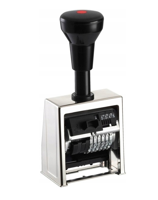 Numerator automatyczny REINER B6 4,5 mm 6 cyfr