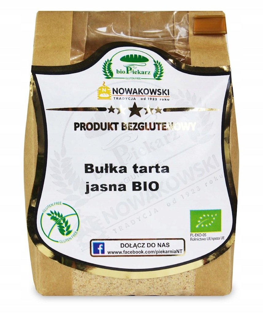 BUŁKA TARTA BEZGLUTENOWA BIO 300 g BIOPIEKARZ NOW