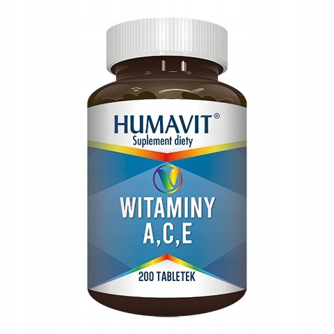 Humavit V drożdze piwne z witaminami ACE 200 tab