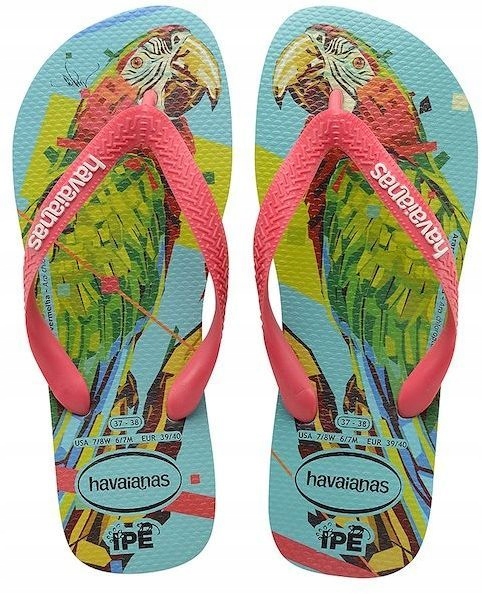 KLAPKI JAPONKI DAMSKIE BASENOWE HAVAIANAS 37-38