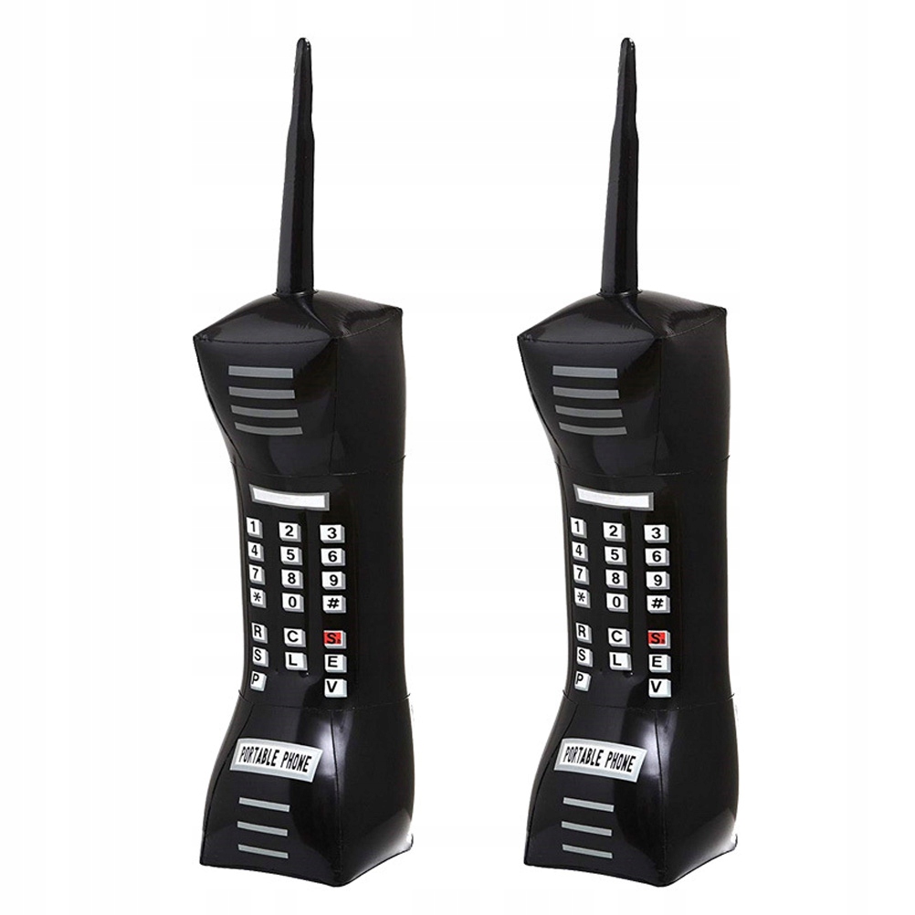 Symulowany telefon komórkowy z lat 80. XX w. 2 szt