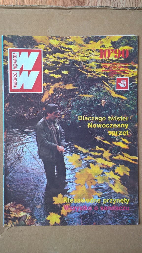 WIADOMOŚCI WĘDKARSKIE 496 10'90