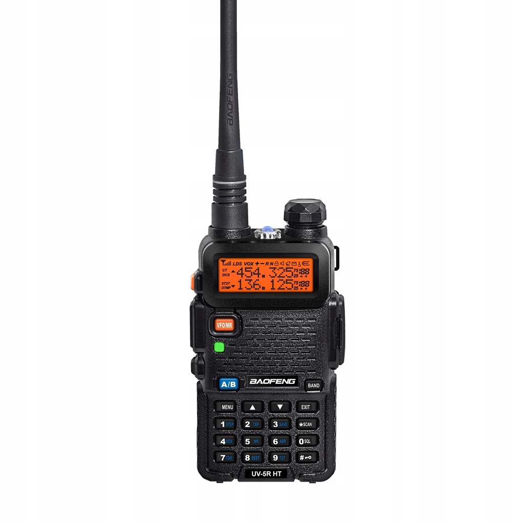 Baofeng UV-5R HT najnowszy duobander 2m + 70cm 5W