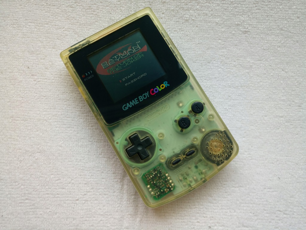 Konsola Nintendo Game Boy Color Clear