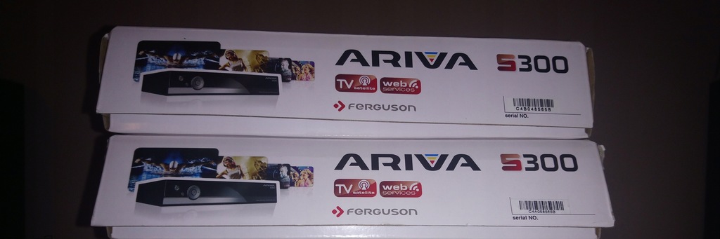 FERGUSON ARIVA S300 2 SZT+CARDSPLITTER Z 3 KARTAMI