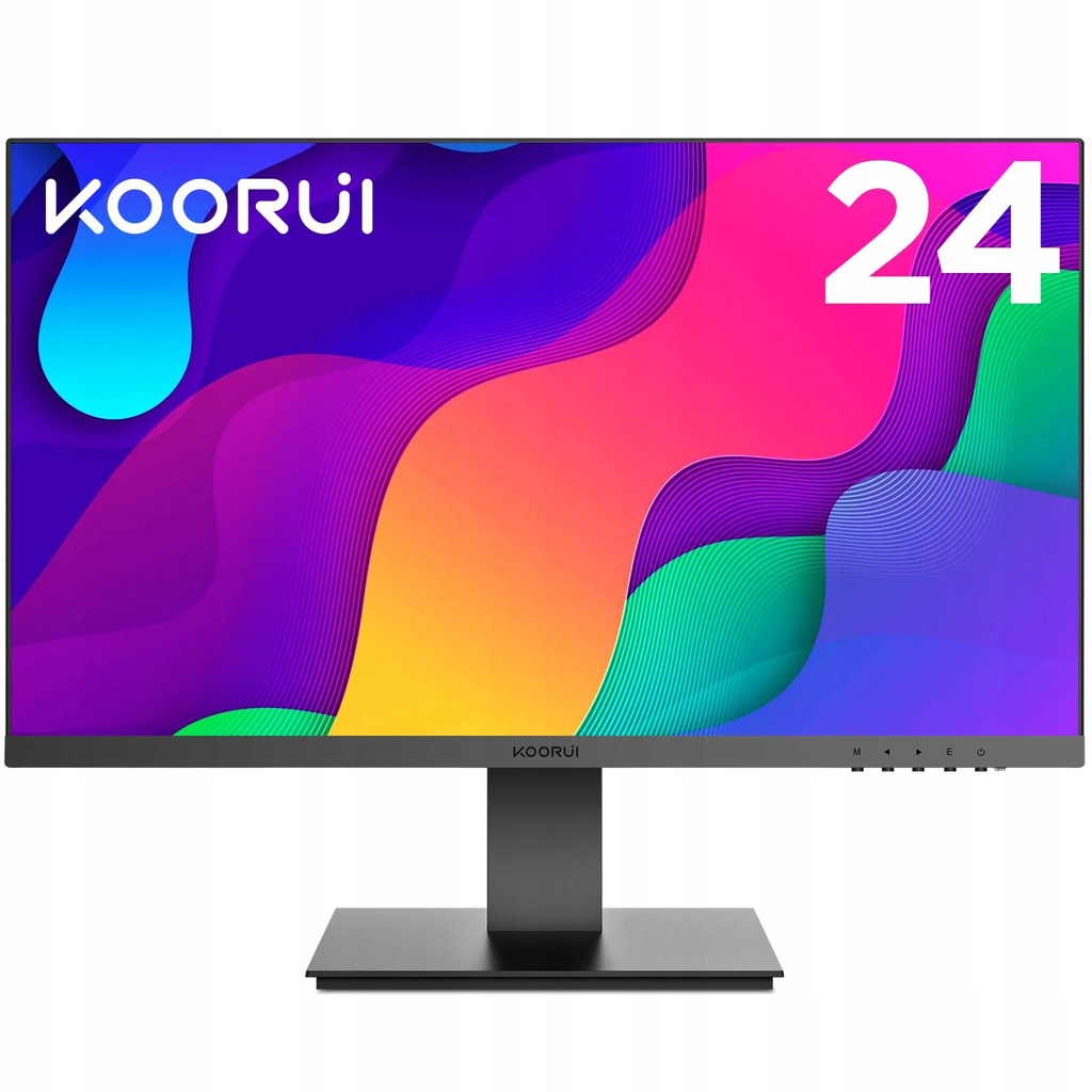 KOORUI MONITOR 24", FULL HD BEZRAMKOWY EKRAN