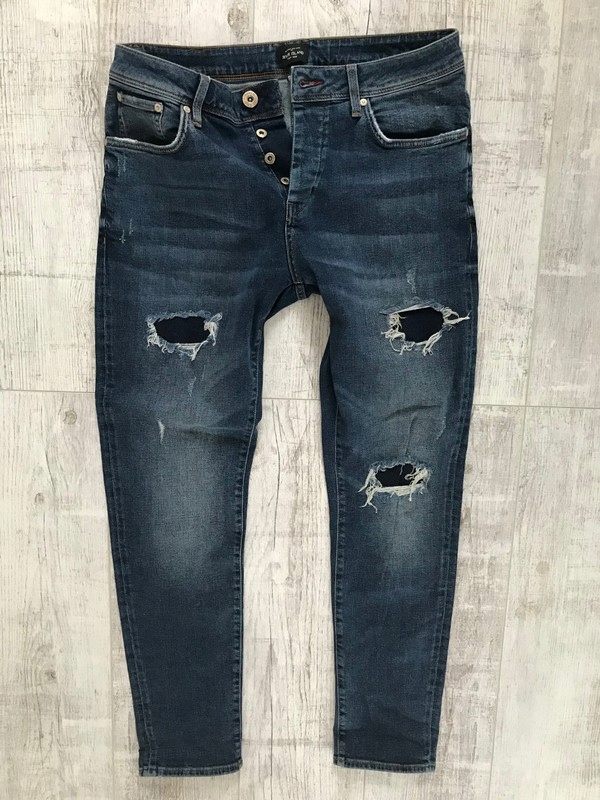 RIVER ISLAND___RURKI męskie jeans___W32L32