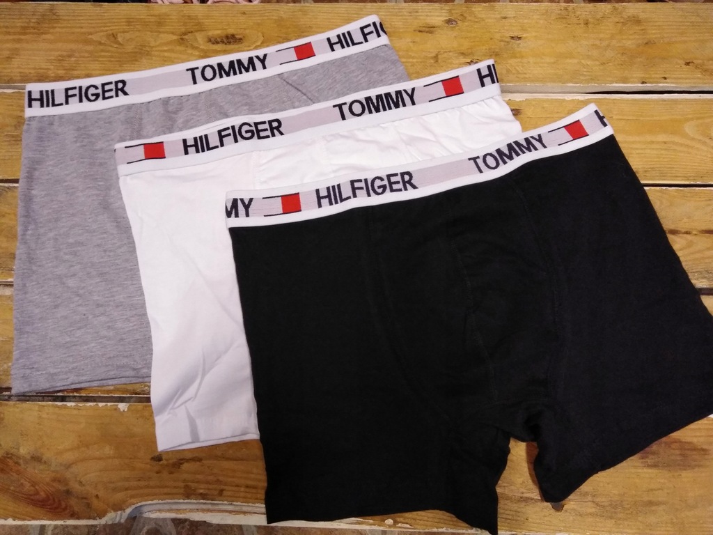 BOKSERKI TOMMY HILFIGER 3Pack ROZM. XL