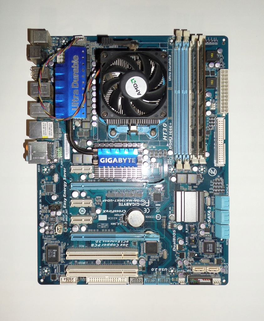 Płyta główna Gigabyte GAMA790XTUD4P ATX 12502476594 oficjalne archiwum Allegro