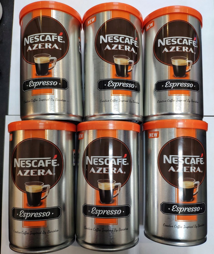 Nescafe Azera Espresso Kawa mieszana 6x 100 g