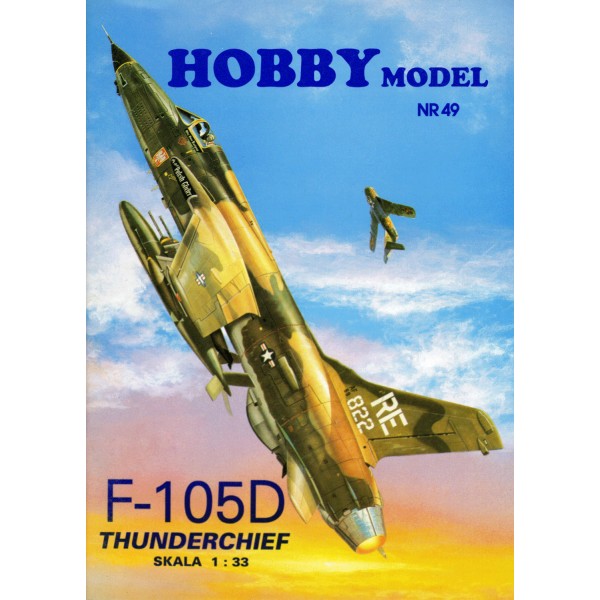 F-105 D Thunderchief, Hobby Model, 1/33