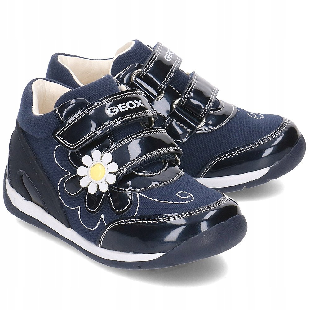 Geox Baby Each Granatowe Sneakersy Dziecięce R.21