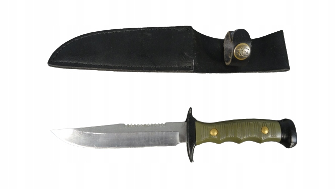Młodzieżowy nóż wielozadaniowy z pochwą finka produkcja włoska MUELA