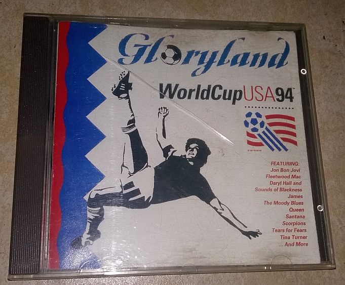 GLORYLAND - WORLDCUP USA'94  BON JOVI,QUEEN,TINA