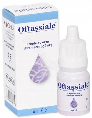 OFTASSIALE krople do oczu chroniące rogówkę 8 ml