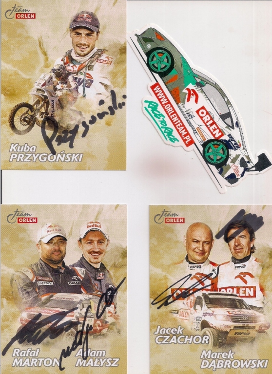 Autografy rally ORLEN Team