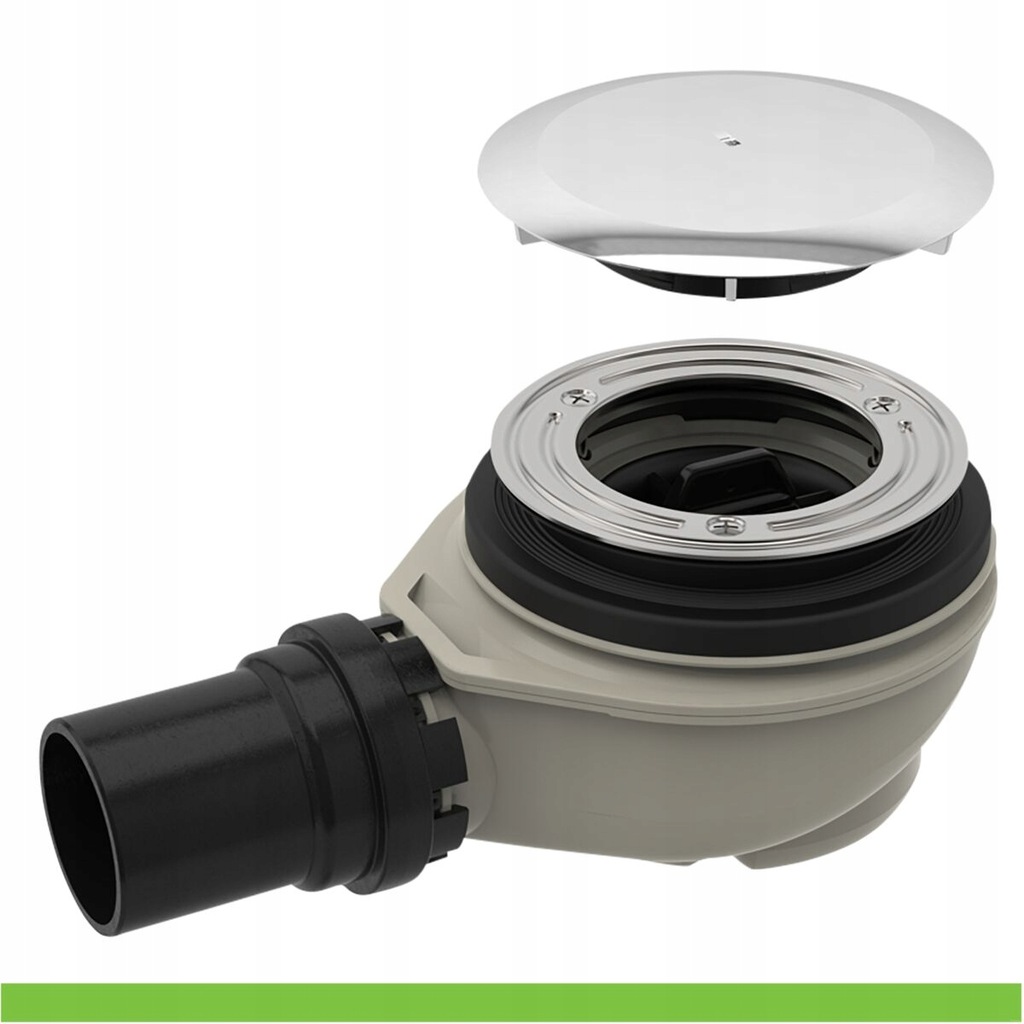 Syfon brodzika 90 mm chrom Geberit