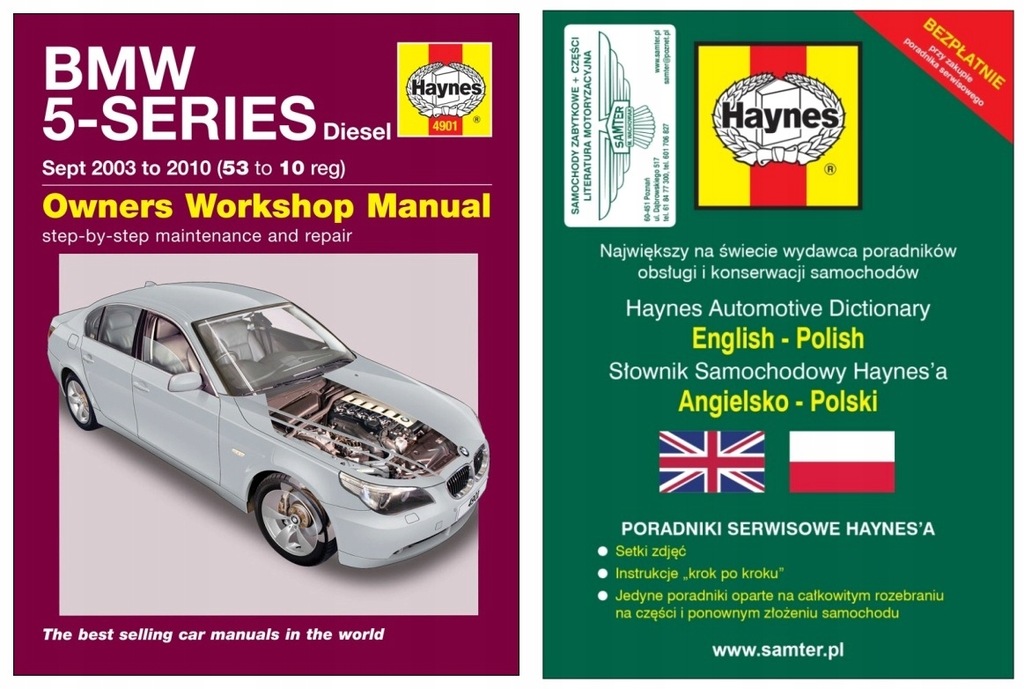 BMW 5-series diesel 2003-2010 INSTRUKCJA napraw