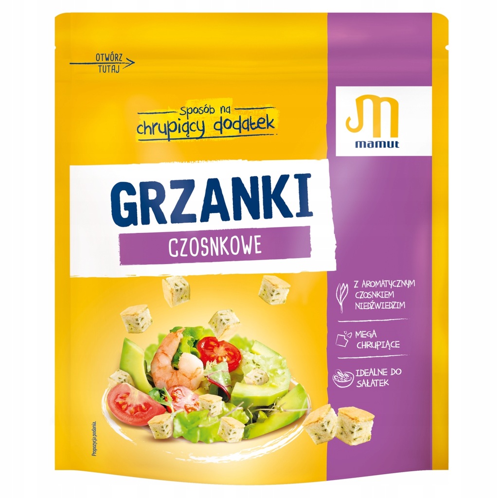 Mamut Grzanki czosnkowe 150 g