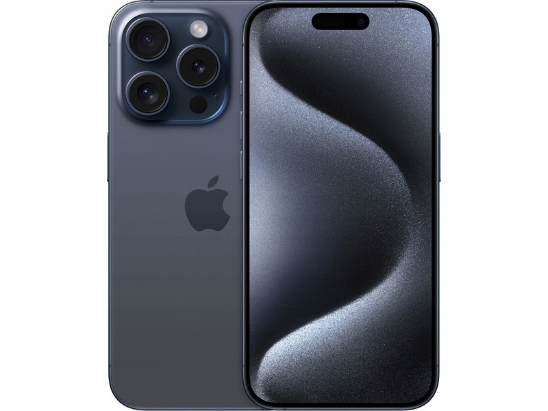 Smartfon APPLE iPhone 15 Pro 256GB Tytan błękitny