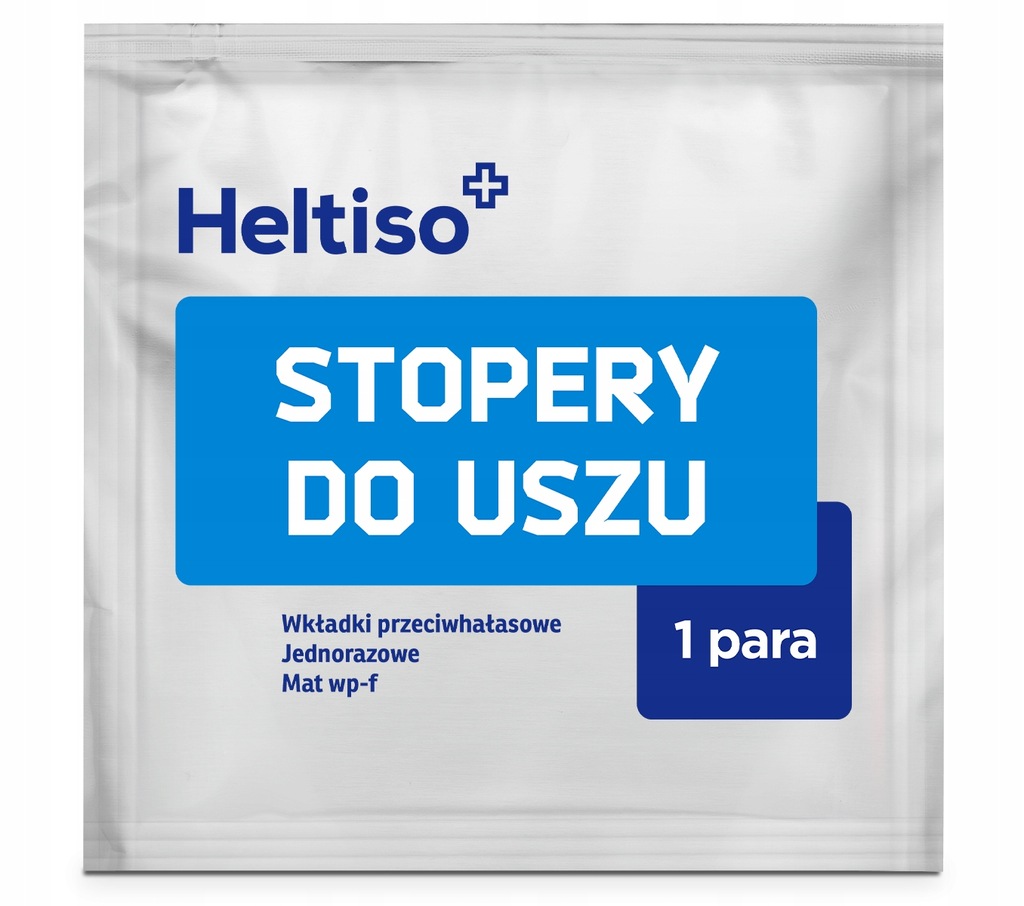 HELTISO STOPERY PLASTYCZNE DO USZU 1 para