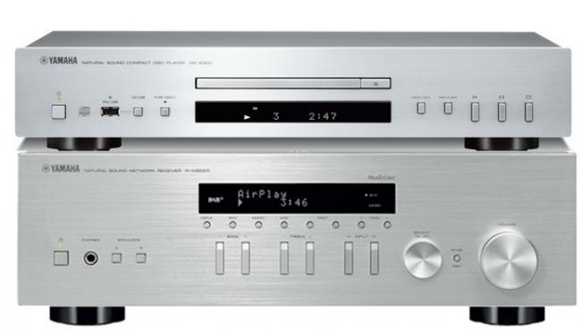 YAMAHA R-N303D S + CD-S300