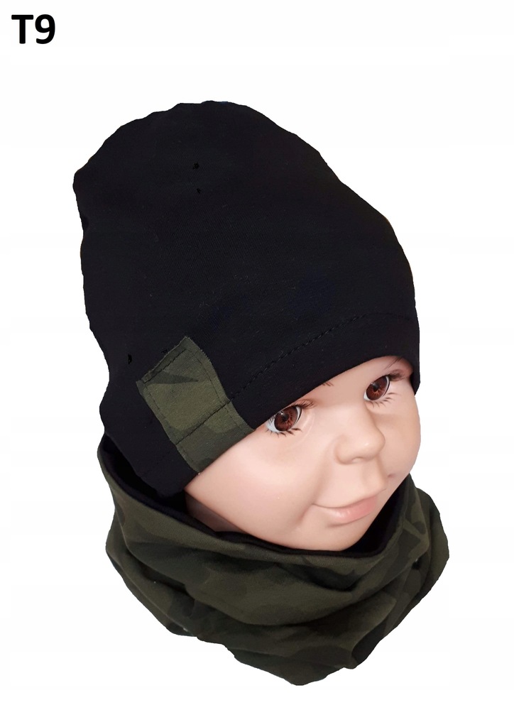 Czapka Kosztuje 2 Razy Więcej Niż Szalik Czapka i komin chłopiec dziewczynka WZORY 42 - 7530055245 - oficjalne