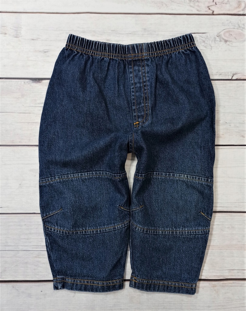 Adams świetne spodenki jeans 9-12m/80