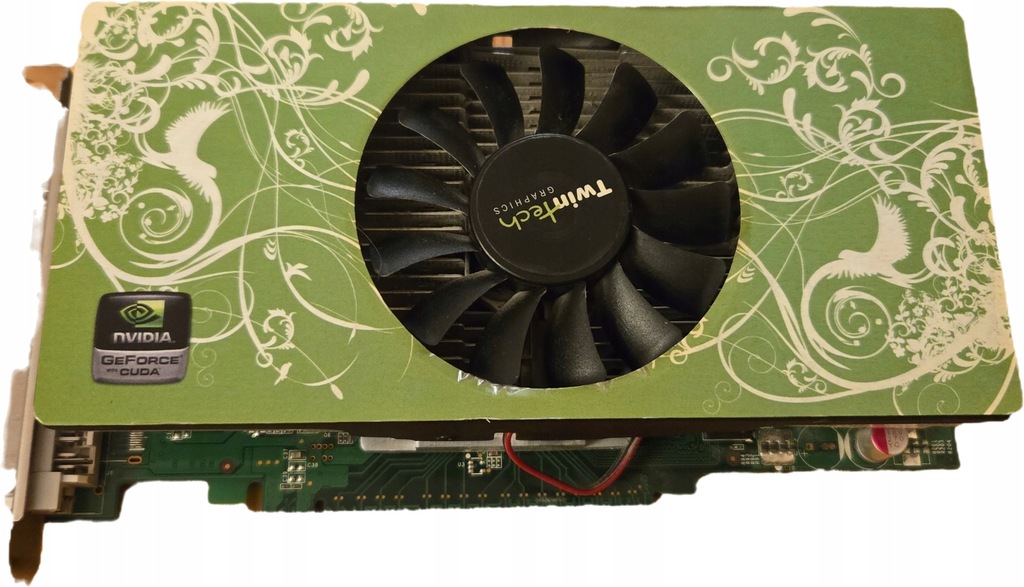 GF 9800 GT 1GB TWINTECH 6PIN TANIA KARTA GRAFICZNA