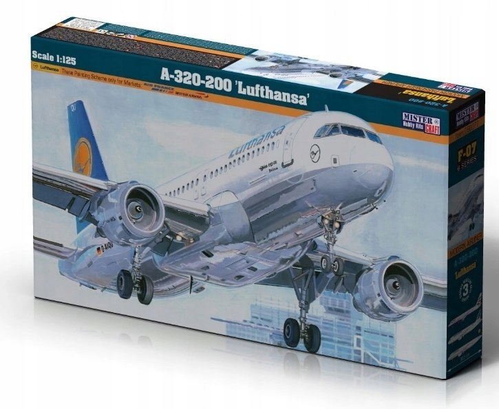 Model do sklejania MisterCraft A-320-200 Lufthansa