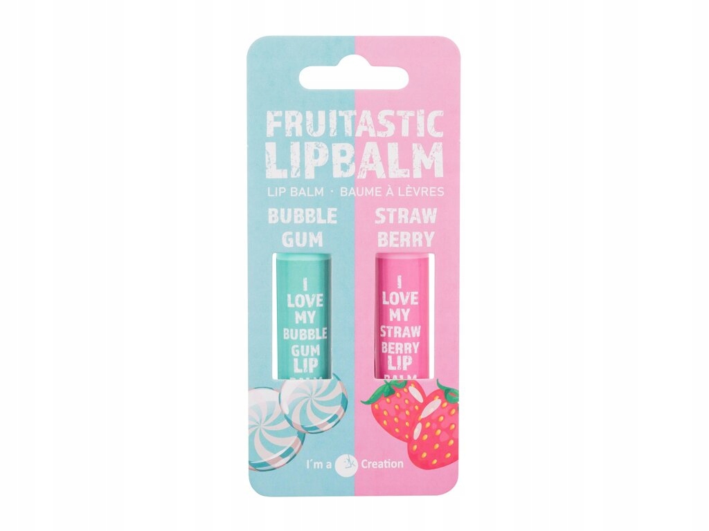 2K Fruitastic zestaw Balsam do ust 4,2 g Bubble P2