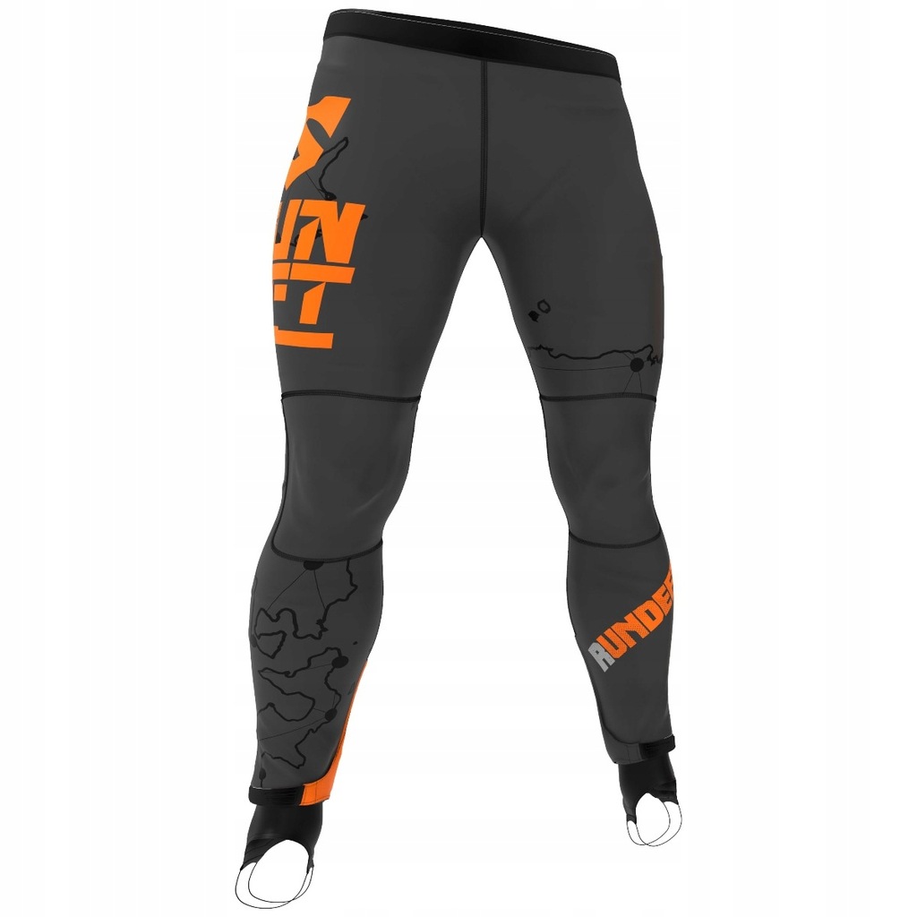 MĘSKIE LEGGINSY DO BIEGANIA OCR SMMASH RUNDEFEATED