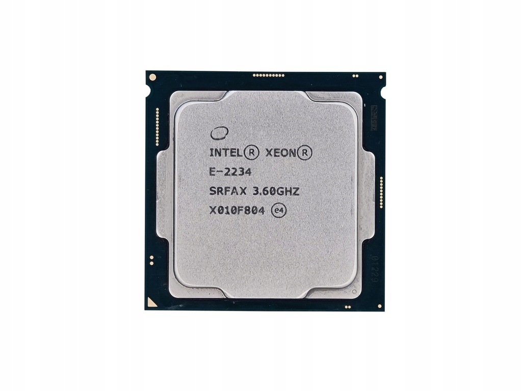 Intel Xeon E-2234 procesor 3,6 GHz 8 MB