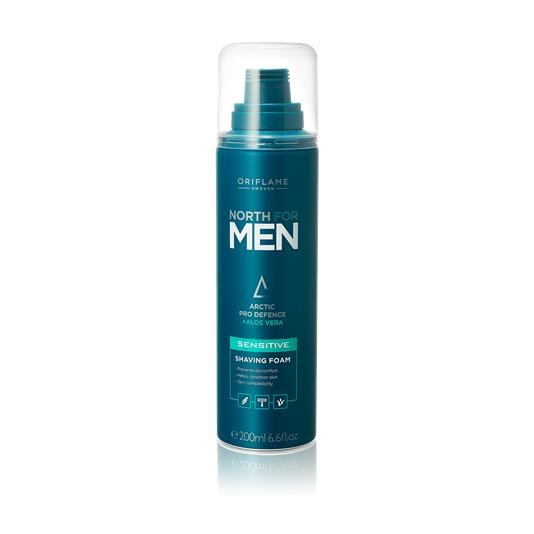 Pianka do golenia North for Men Sensitive Oriflame