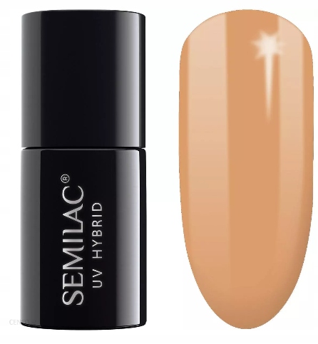 SEMILAC lakier hybrydowy 529 LEGENDARY SIX BEIGE
