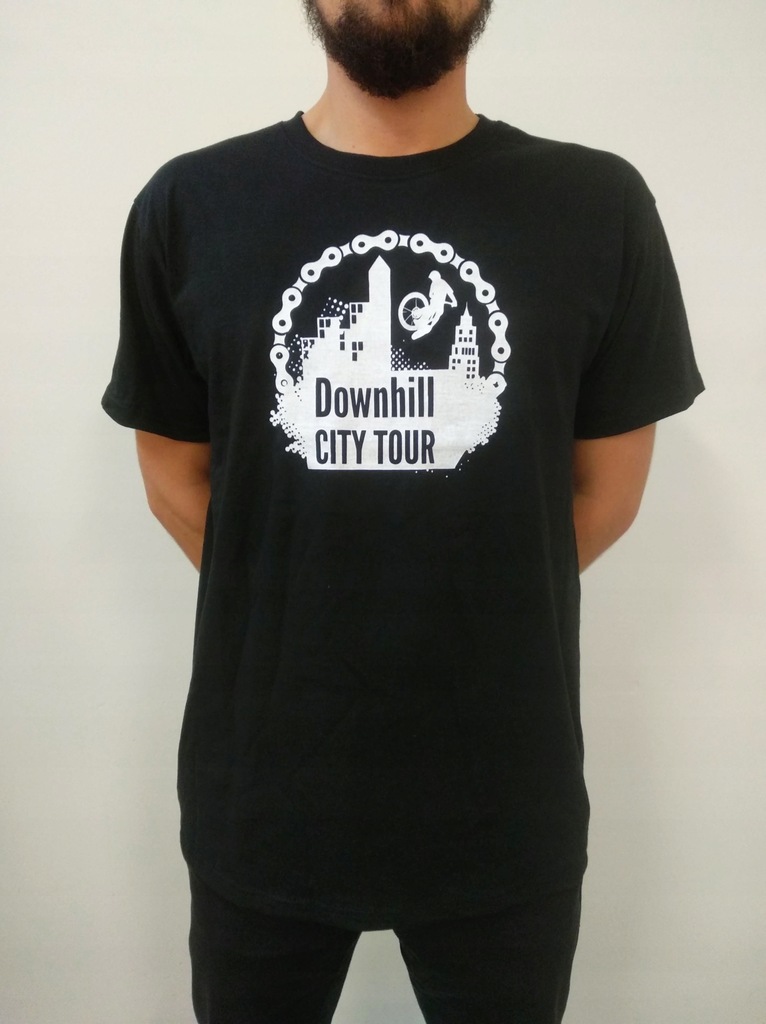 Koszulka T-SHIRT Downhill City Tour/ Rower [S-XXL]