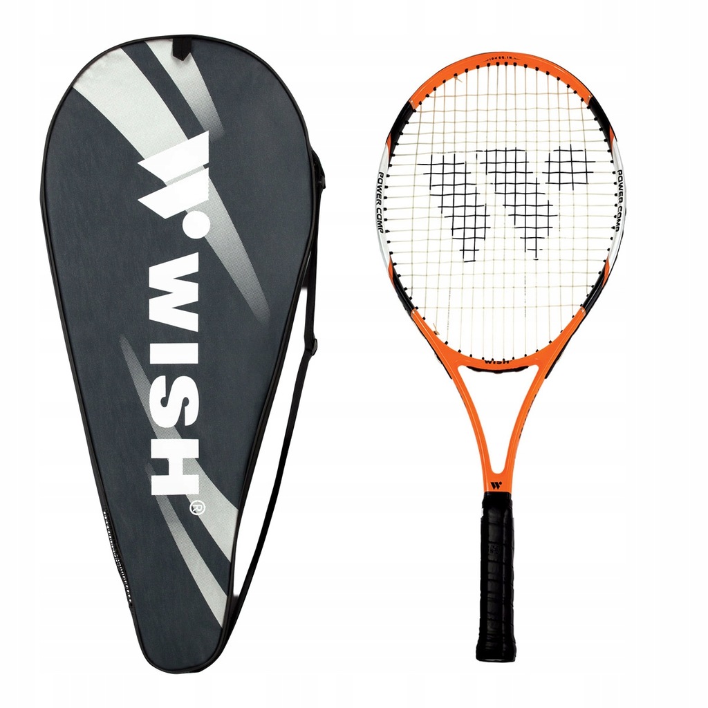 Rakieta tenis ziemny fusiontec 530 pomarańczowo-cz