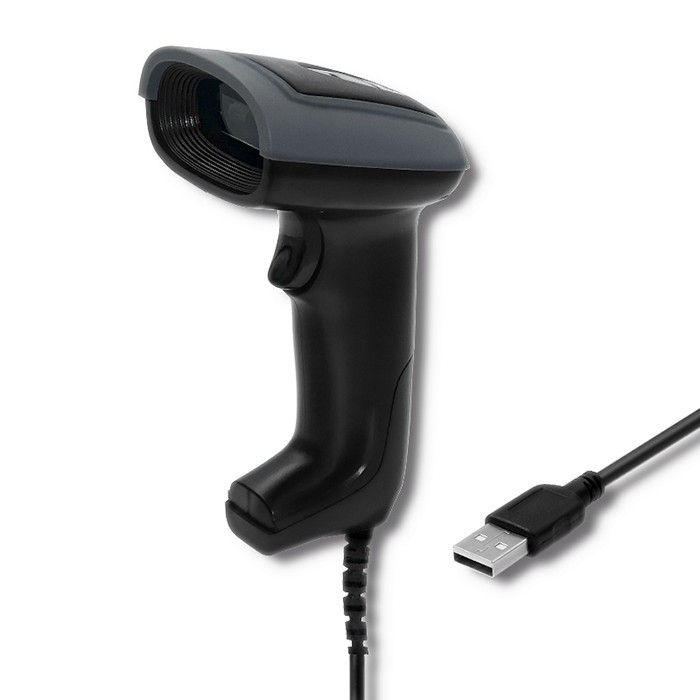 QOLTEC Czytnik kodów kreskowych 1D i 2D | USB