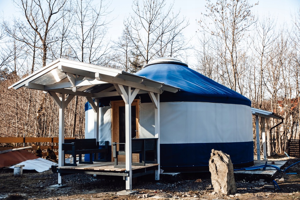 Jurta całoroczna - 35m2 - glamping - Glamp Factory