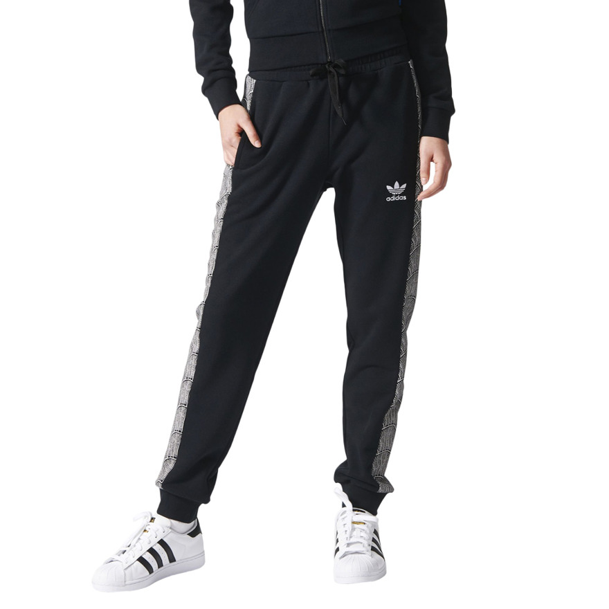 Spodnie Adidas Shell damskie dresowe baggy 40