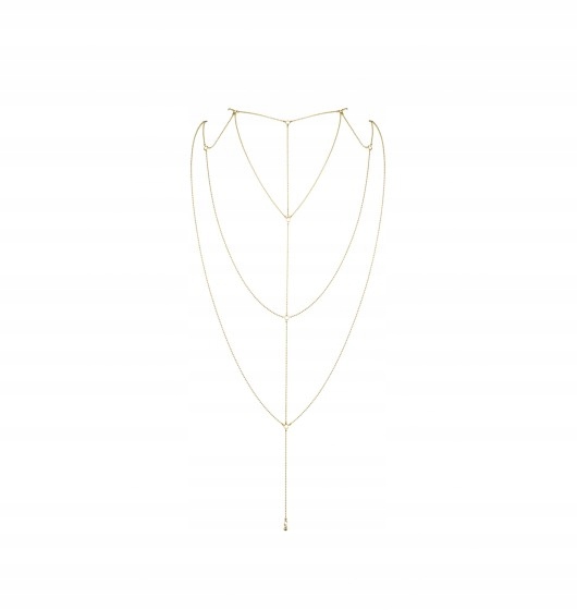 Bijoux Indiscrets - Łańcuszek na plecy (złoty)